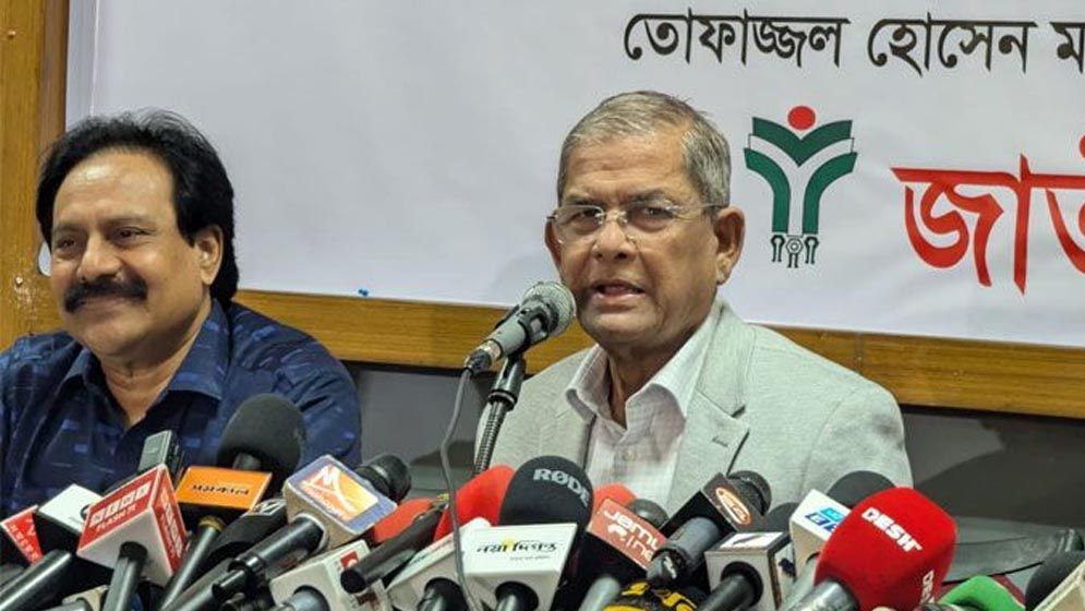 নির্বাচন প্রক্রিয়ায় না গেলে লক্ষ্যে পৌঁছাতে পারব না : মির্জা ফখরুল