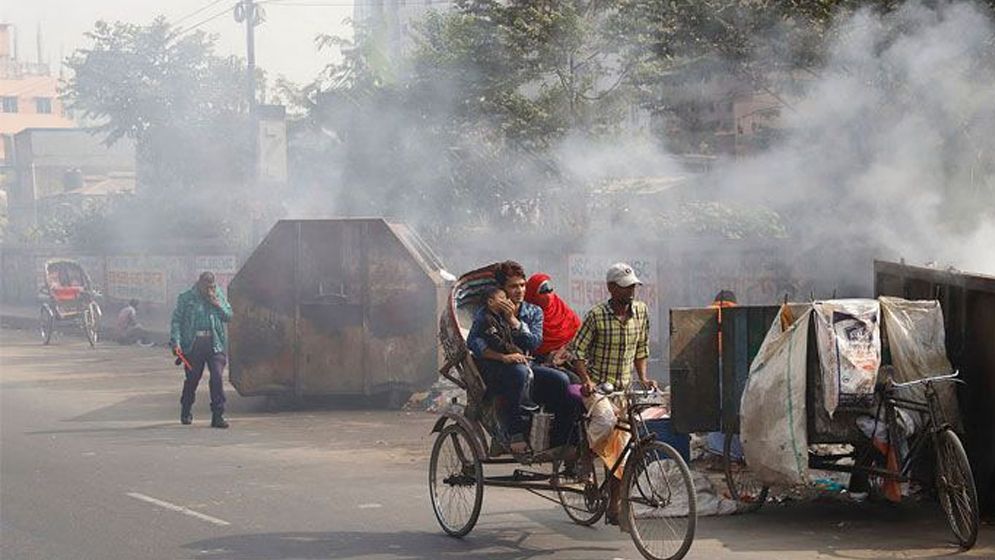 আজও ঢাকার বাতাস অস্বাস্থ্যকর