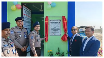 কাঞ্চন ব্রিজ এলাকায় হাইওয়ে পুলিশ বক্সের উদ্বোধন