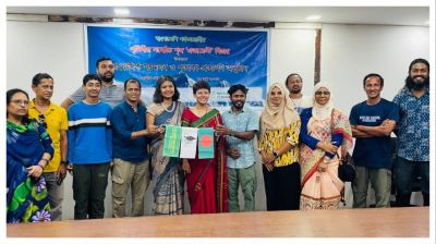 এভারেস্ট জয়ী নিম্নির পতাকা-প্রত্যর্পণ অনুষ্ঠিত
